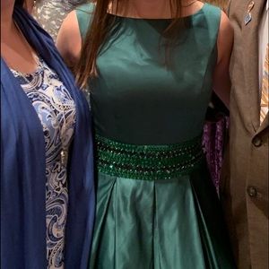 Emerald Green Ballgown